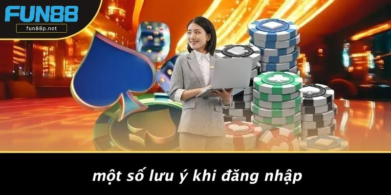 Một Số Lưu Ý Khi Đăng Nhập